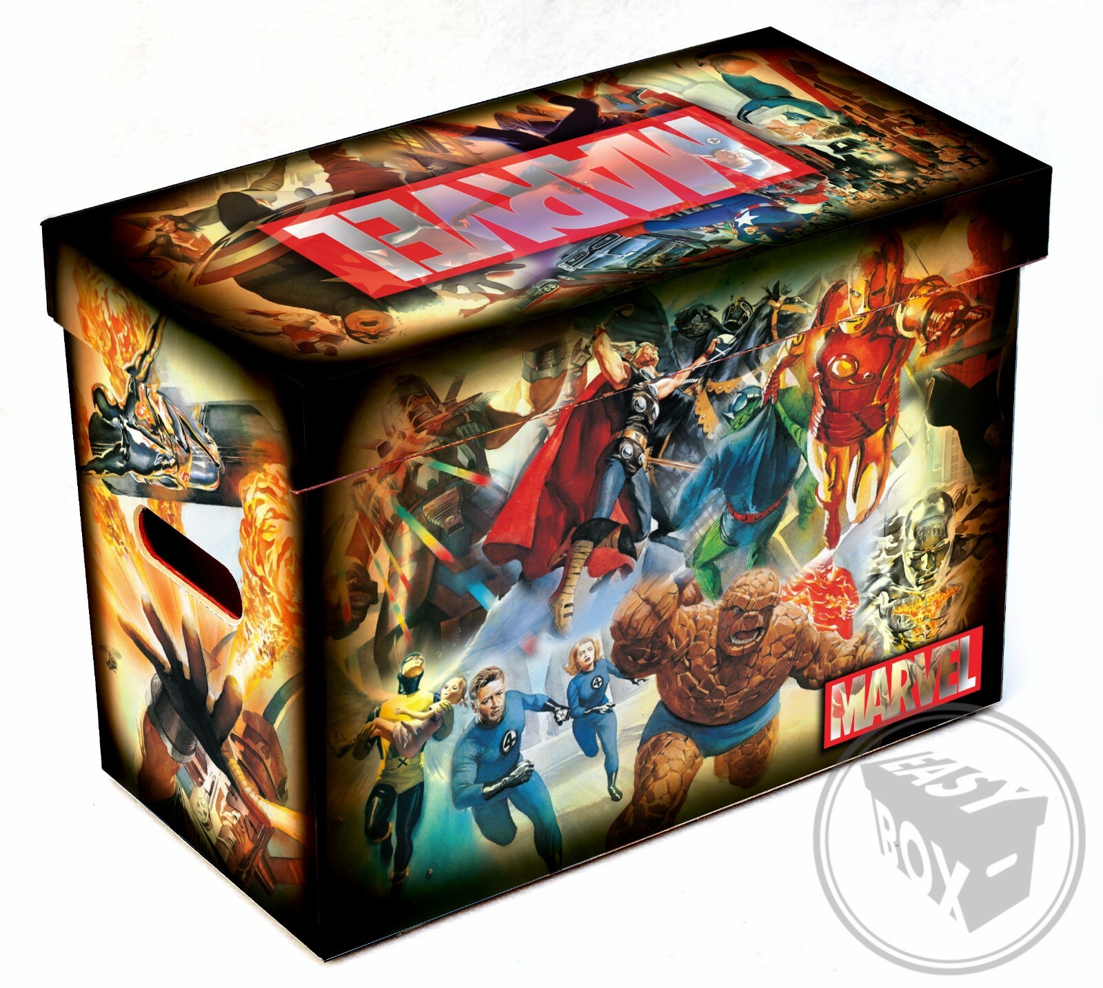 Large Comic Book Hard Box MDF Marvels - Alex Ross