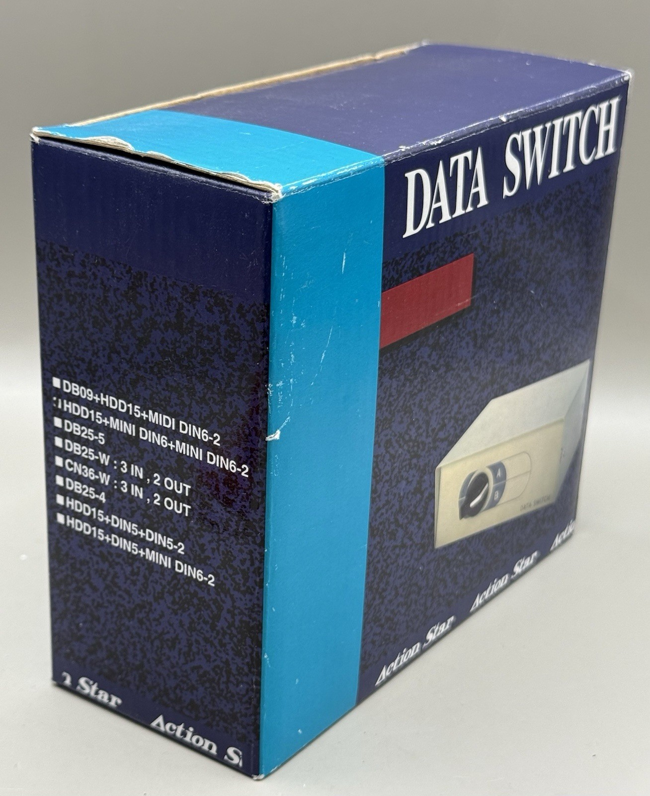 Computer Data Sharing Switch Box . New!