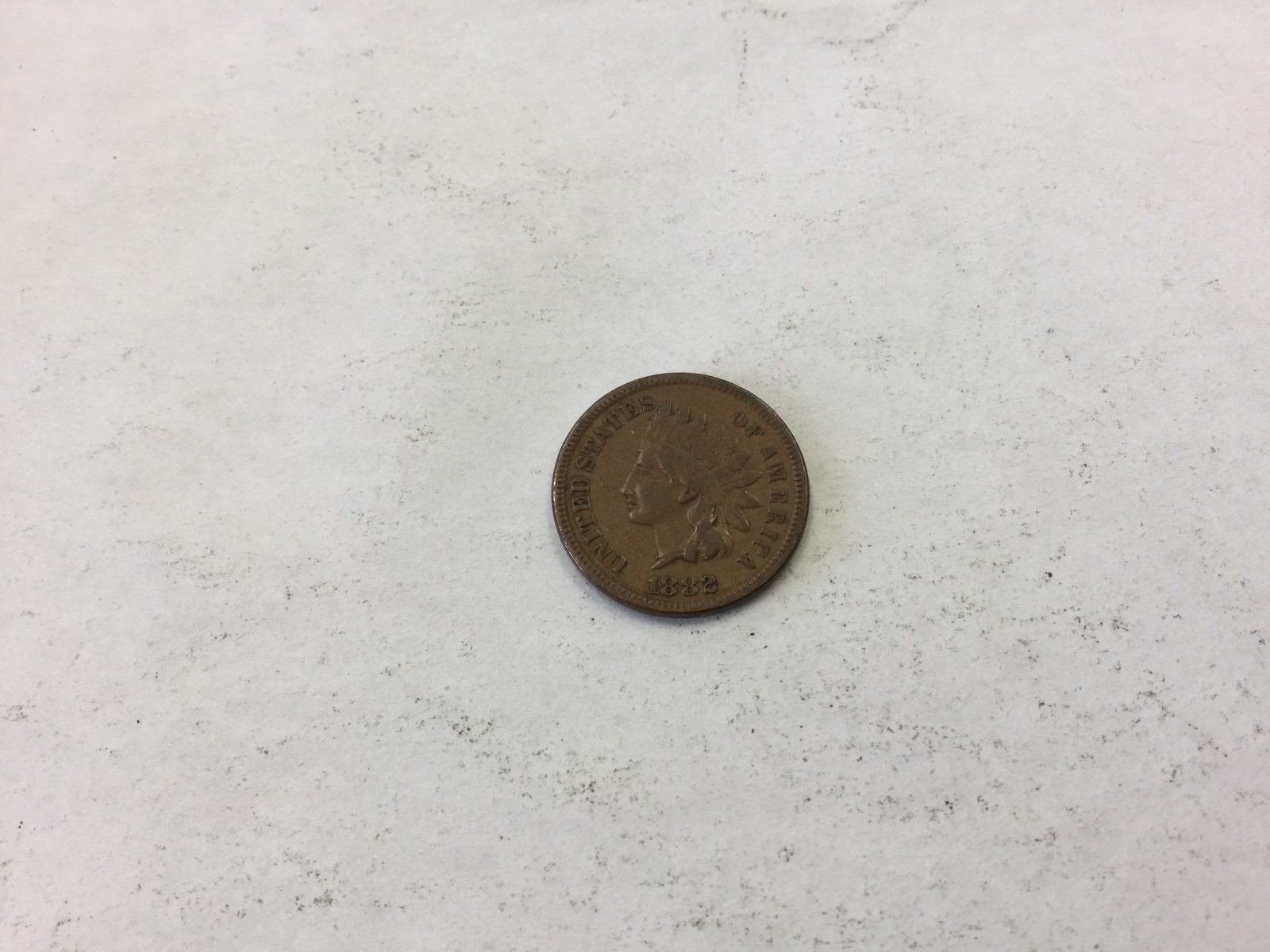 1882 Indian Cent extra fine