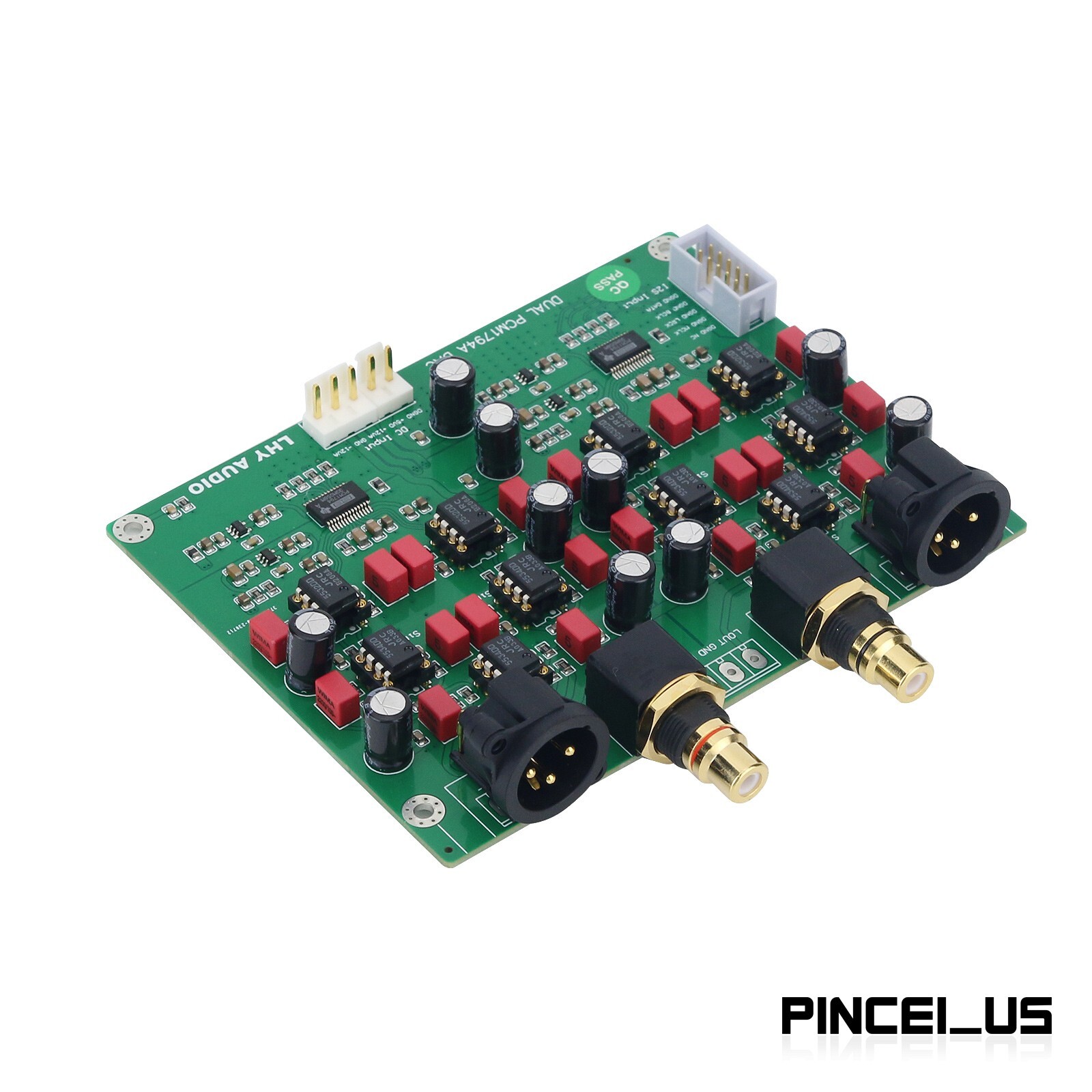 Dual Parallel PCM1794 PCM1794A Decoder DAC Balanced Decoder Board Assembled pe66