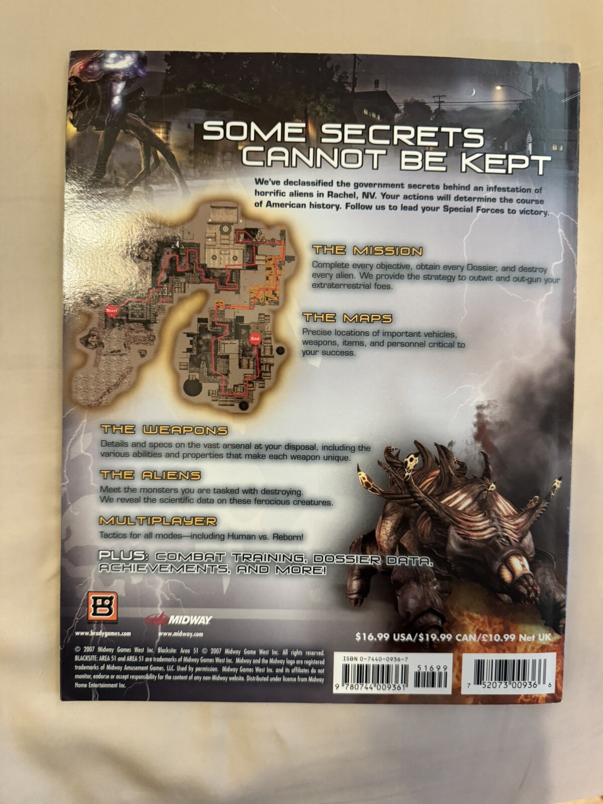 Blacksite Area 51 Brady Games Official Strategy Guide