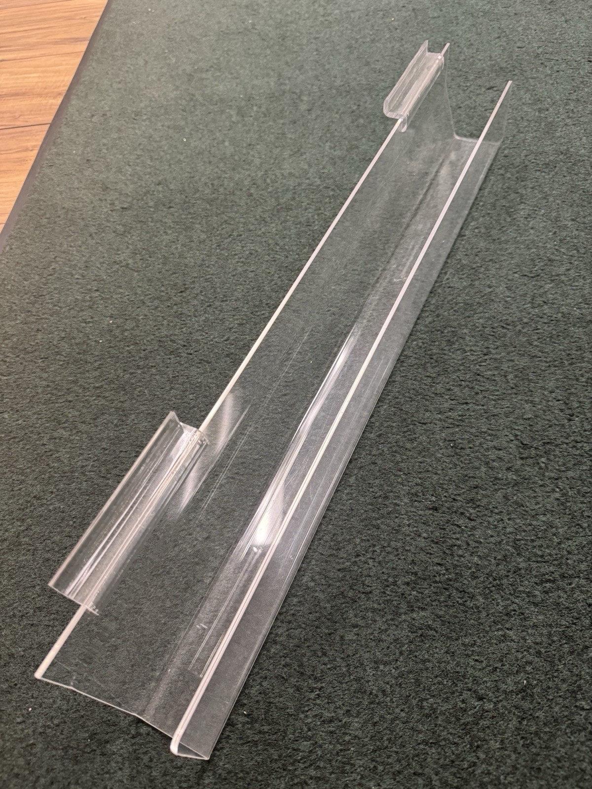 22 3/4" Slatwall Card Display, Open Ends
