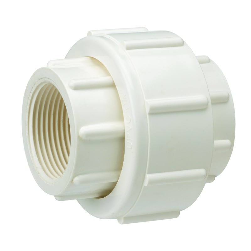Homewerks 511-44-34-34B Schedule 40 PVC Union 2-1/2 Lx3/4 FIPx3/4 FIP Dia. in.