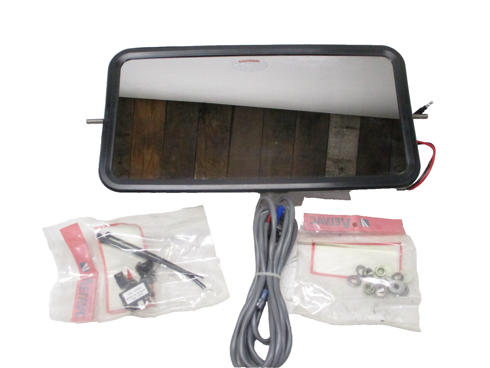 708209 VELVAC MODEL 2010 LEFT HAND HEATED STAINLESS STEEL MIRROR HEAD