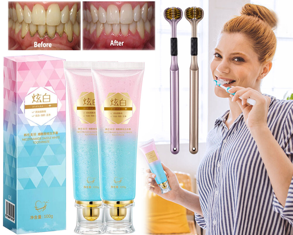Niacinamide Whitening Toothpaste,Natural Niacinamide Toothpaste,Teeth Whitening