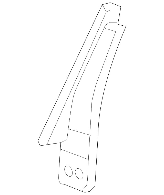 Genuine Honda Quarter Panel Extension 64320-SNA-306ZZ