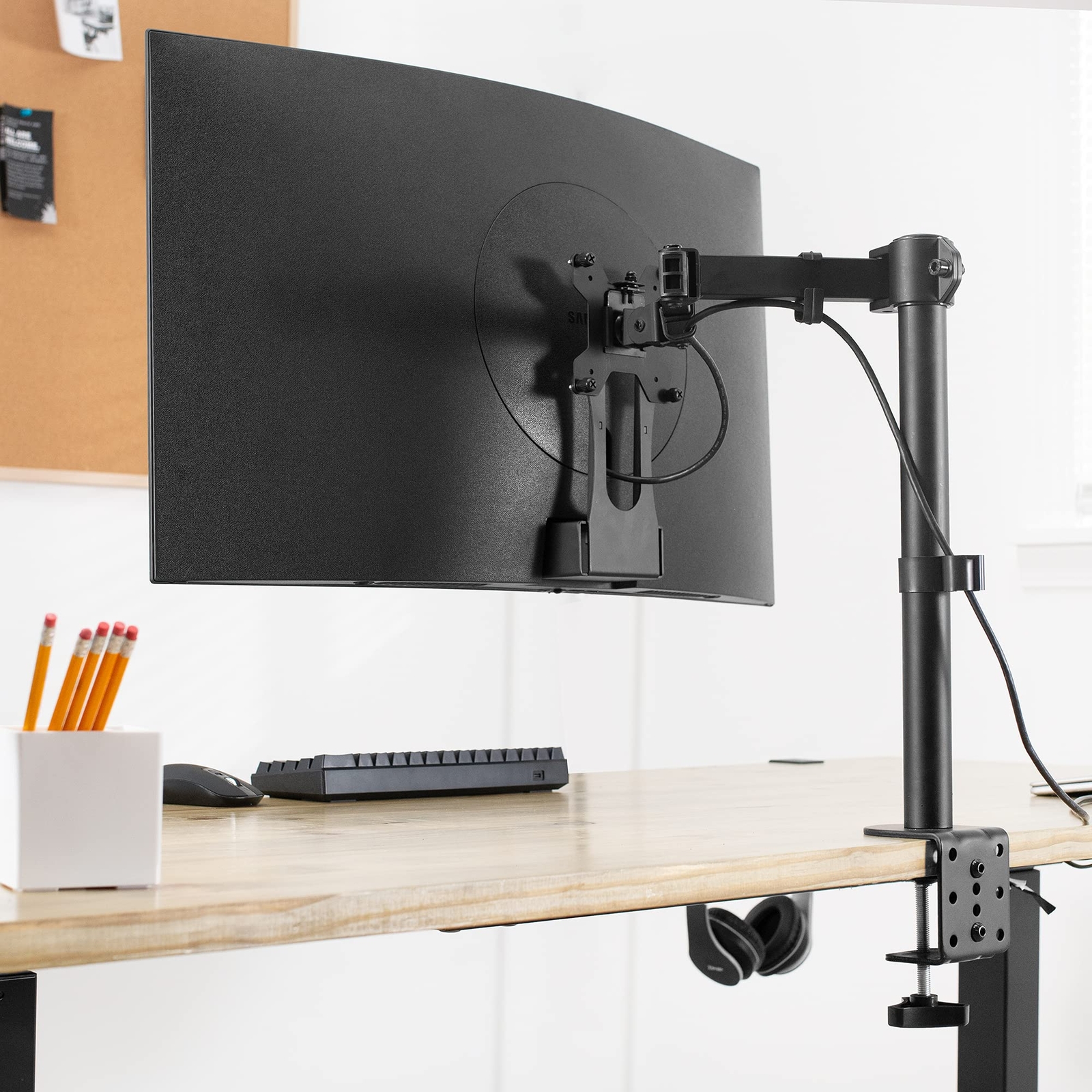 Quick Attach Vesa Adapter Plate Bracket Designed For Samsung T55 Series Monitors