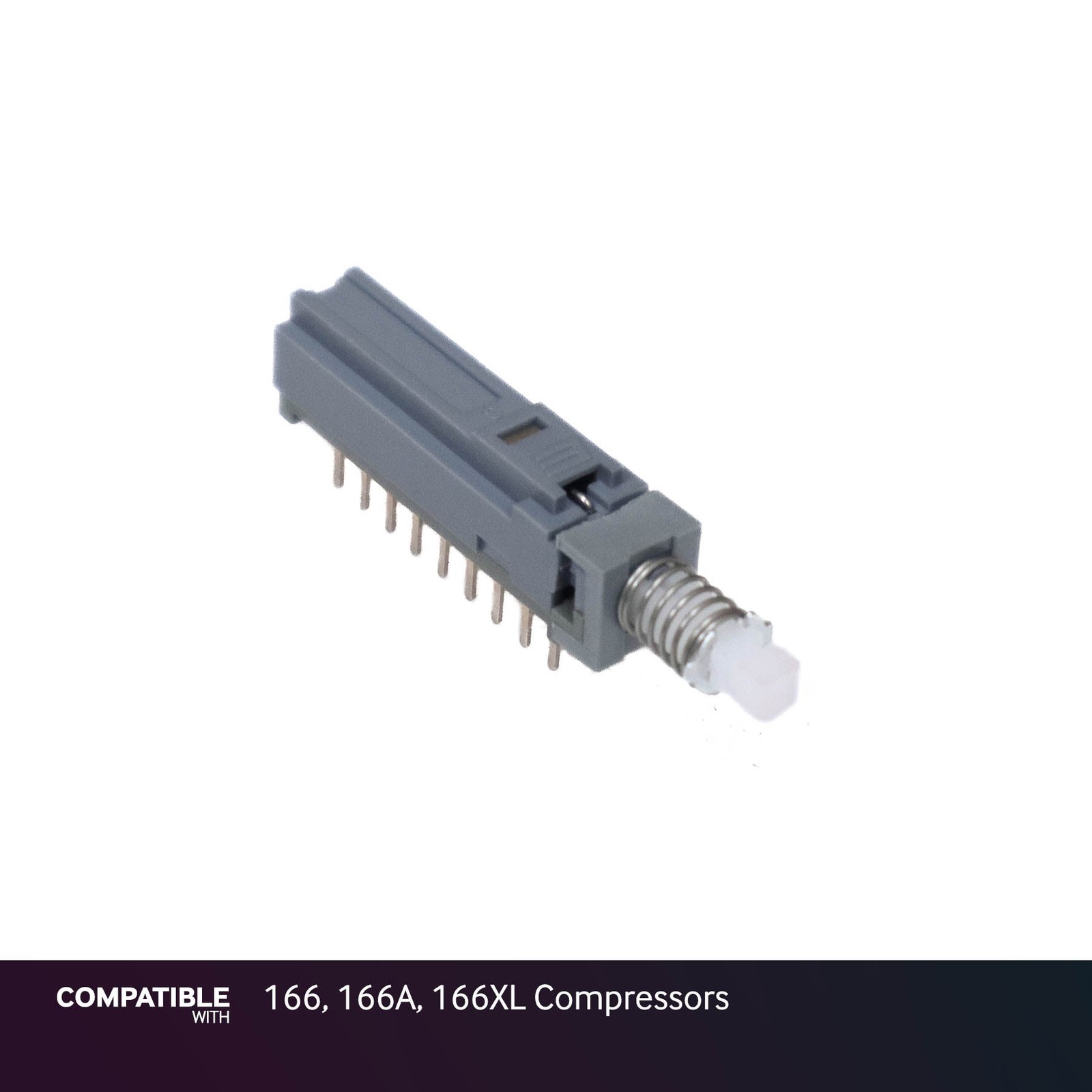 DBX Stereo Couple Push Button Switch for 166, 166A, 166XL Compressors