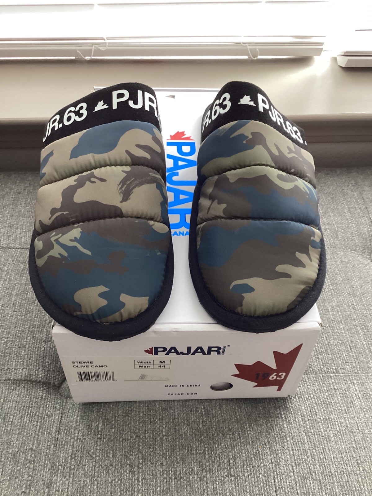 NWT Pajar Stewie Slipper (Men), size EU 44
