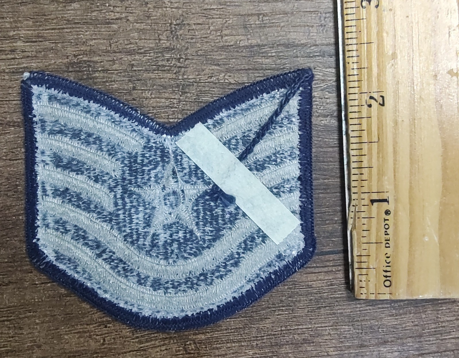 Vintage US Air Force Technical Sergeant Rank Patch Insignia E-6 E6 USAF NOS