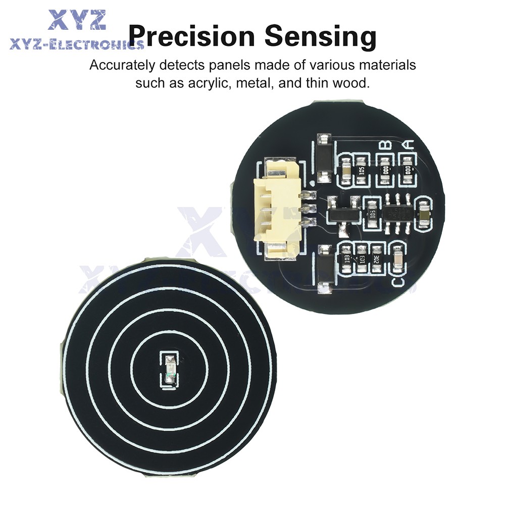 10PCS DC 3-30V Jog / Latch LED Light Switch Sensing Module with Touch Button