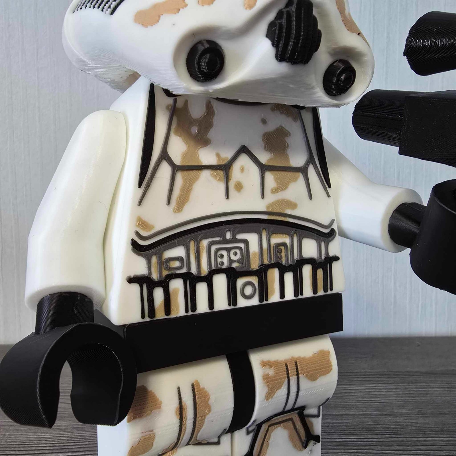 3D Printed - 9in - Star Wars LEGO INSPIRED Sand Trooper