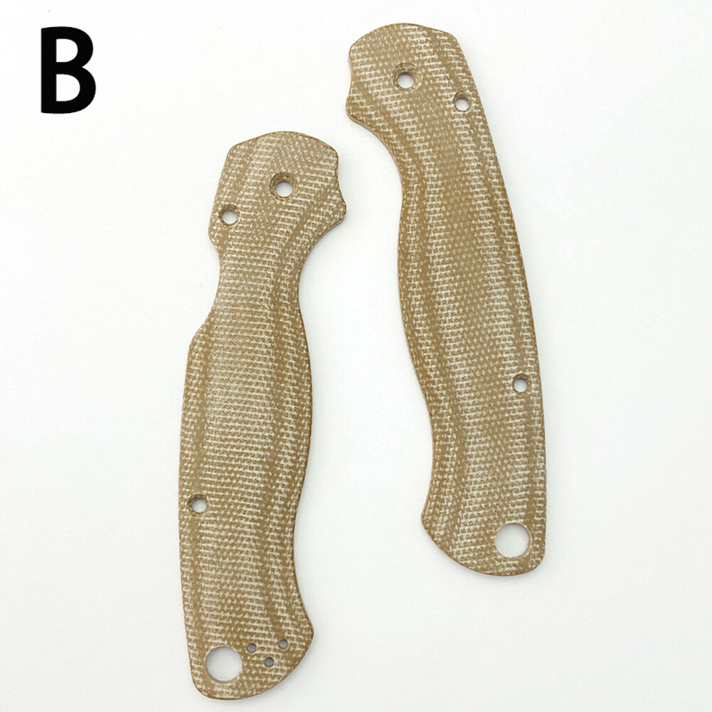 Custom Micarta Scales Handle Grips For Spider Spyderco Paramilitary 2 C81 New