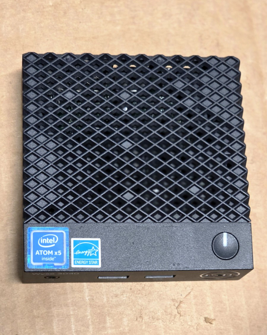 Dell Wyse 3040 Thin Client Intel Atom 12V, 2GB RAM 8GB SSD. Will Not Boot - ASIS