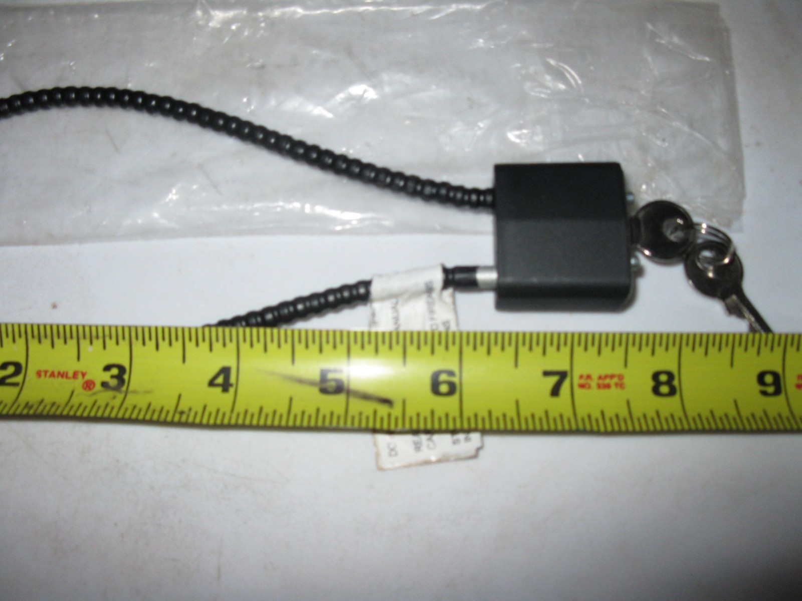 Cable Gun Lock/Firearm Safety 2 keys 30MM OS