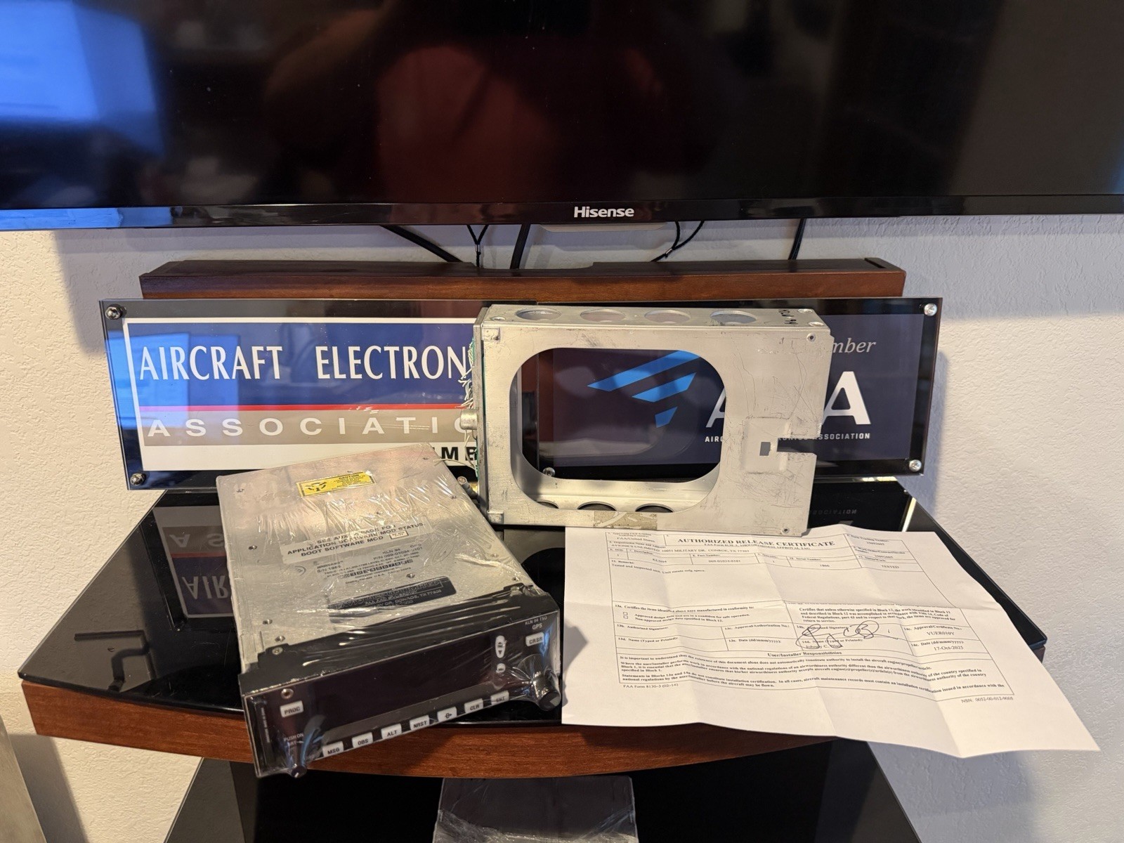 BENDIX/KING KLN 94 COLOR GPS P/N 069-01034-0102 WITH FRESH FAA FORM 8130-3