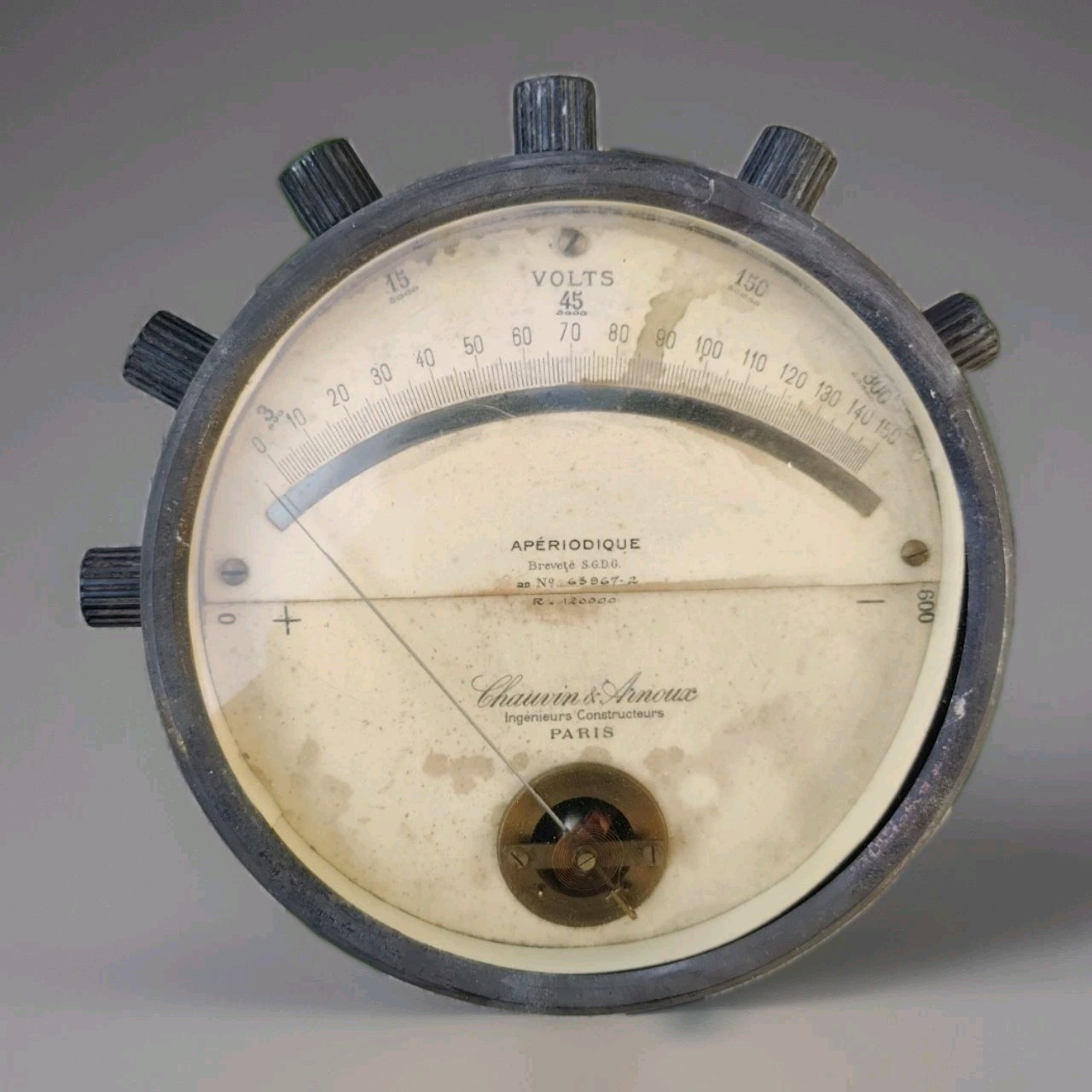 Chauvin & Arnoux Apériodic Measurement Device Volts 45 Industry 1900