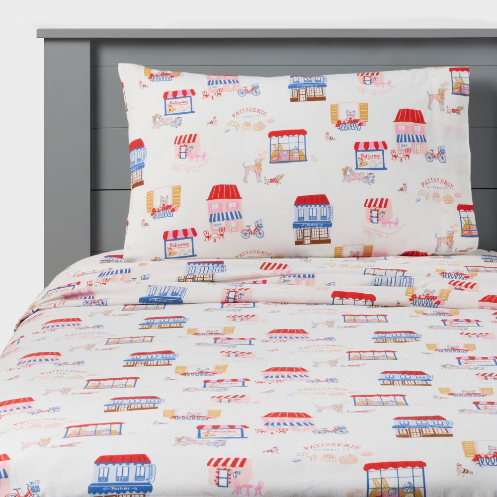 Patisserie Kids' Cotton Sheet Set - Pillowfort