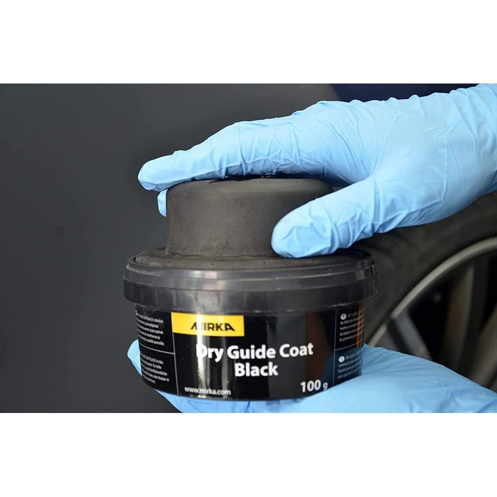 Mirka Dry Guide Coat Black with Applicator 100g for Light Colour