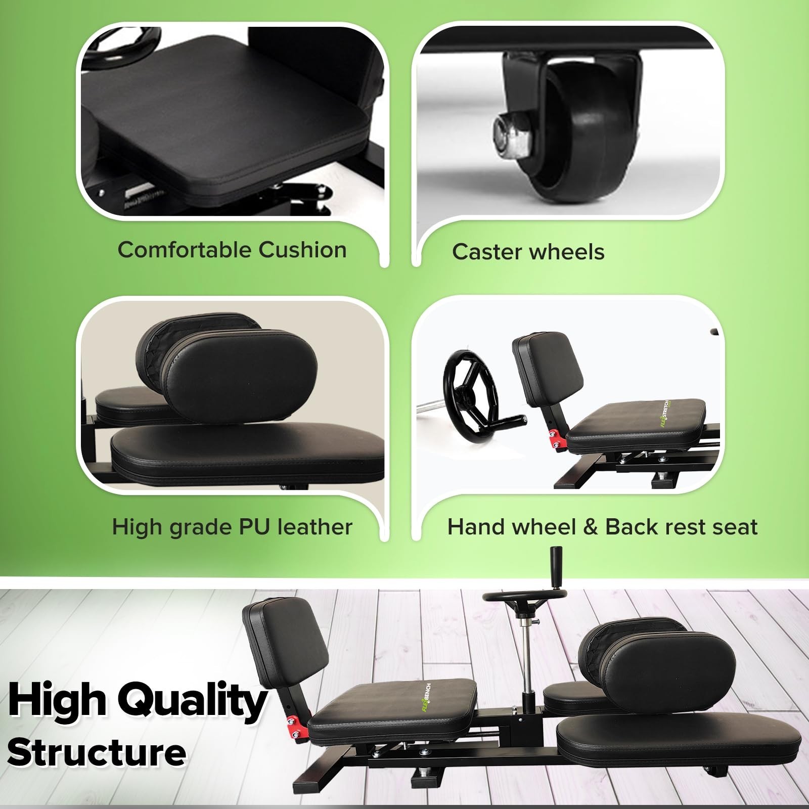Hip Stretching Machine by Flex Bench – Improve Flexibility,Mobility and Re