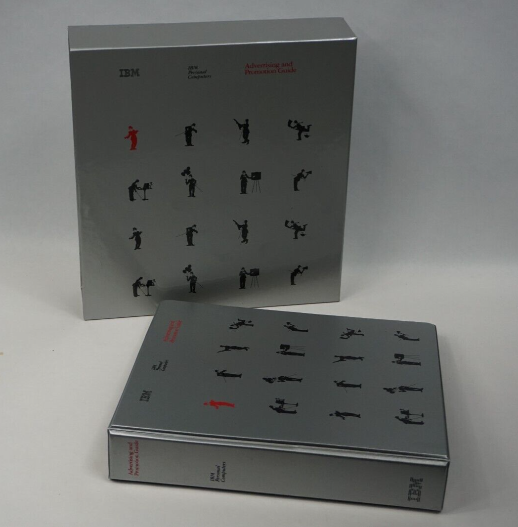 Vintage IBM Personal Computers Advertising and Promotion Guide EMPTY BINDER ONLY