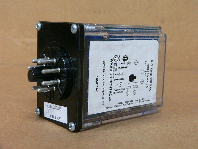 Warrick Controls 16Mc1a0 General Purpose Relay (120V)