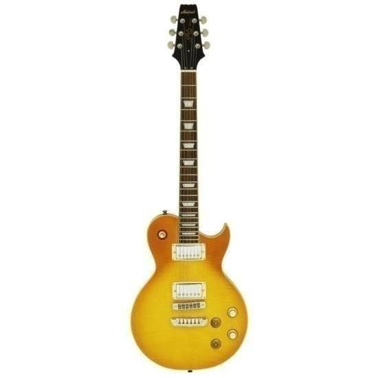 ARIA PRO II ELEC GUITAR - TRIBUTE AGED LEMON DROP