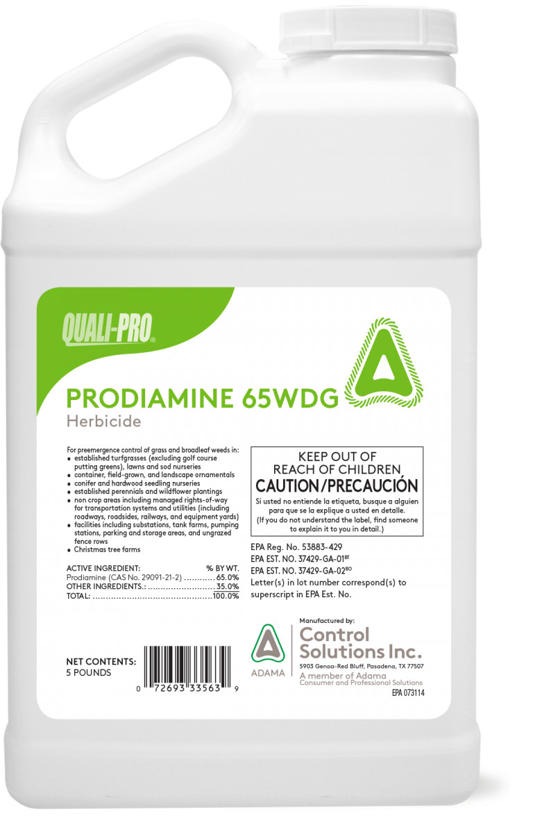 Prodiamine 65 WDG Pre-Emergent Herbicide - 5 Lbs. (Generic Barricade)