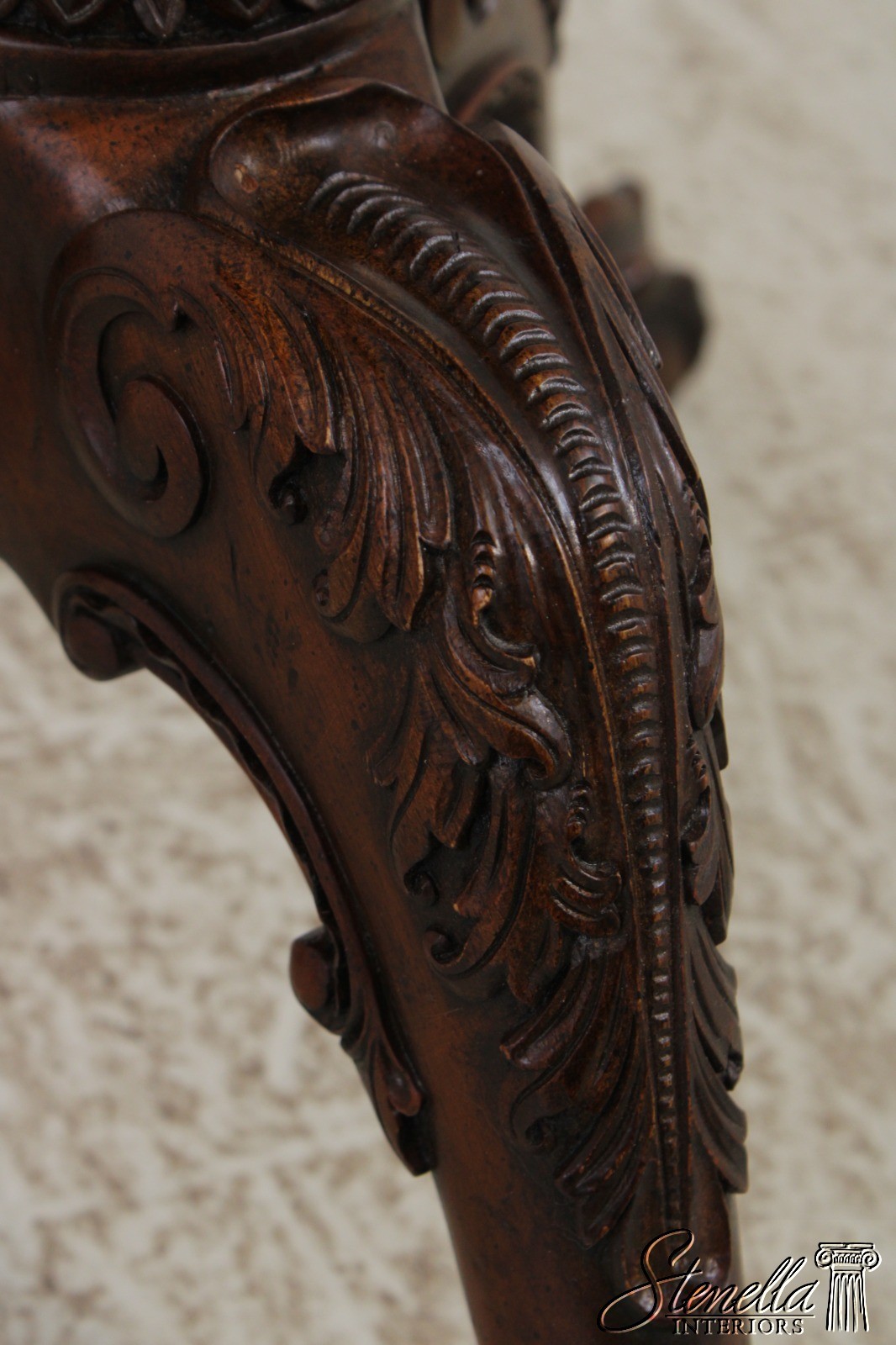 L72058: MAITLAND SMITH Replogle Globe On Mahogany Stand