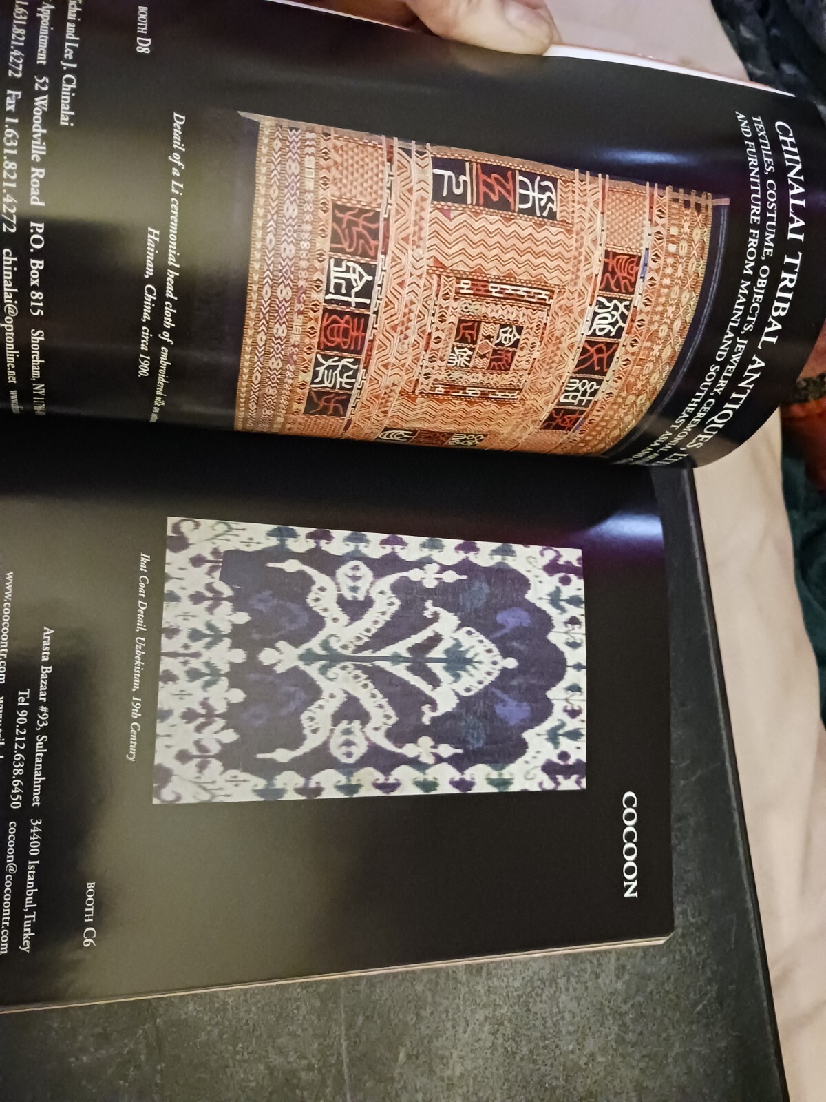 TRIBAL & TEXTILE ARTS NEW YORK INTERNATIONAL SHOW art exhibition catalog 2005