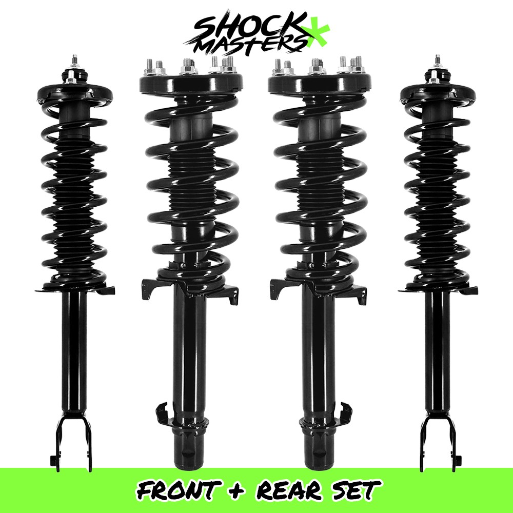 Front & Rear Complete Strut Assembly Kit for 2010-2011 Accord Crosstour FWD V6