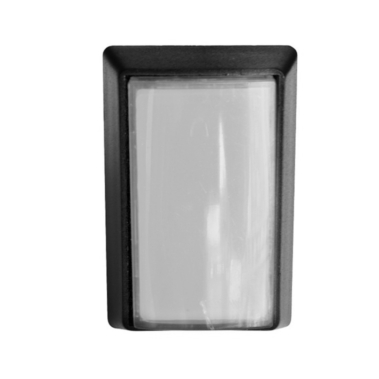 White Arcade Square Rectangle Buttons LED Push Illumilated With Microswitch
