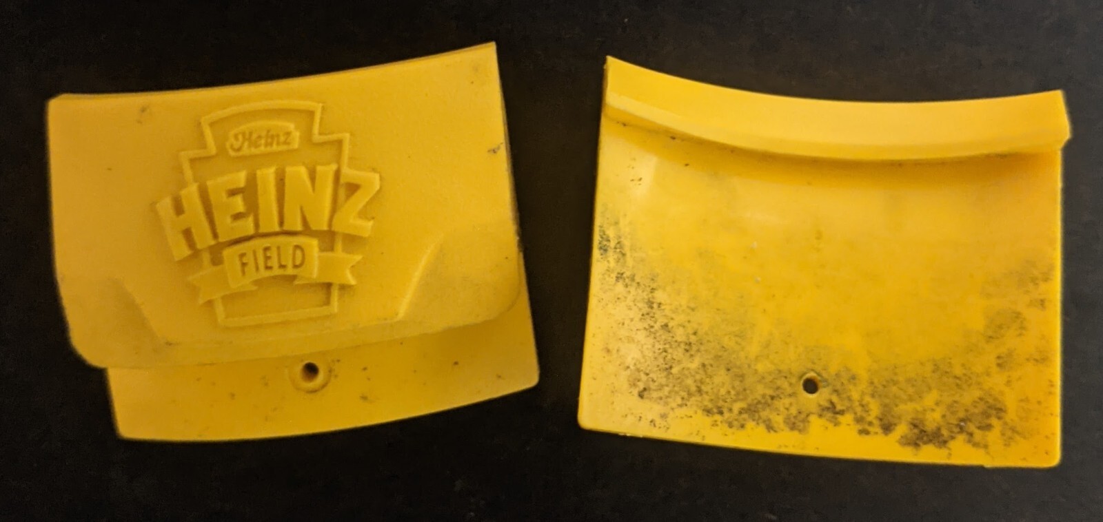 Pittsburgh Steelers Heinz Field Game Used Cup Holder Kenny Pickett non auto Pitt
