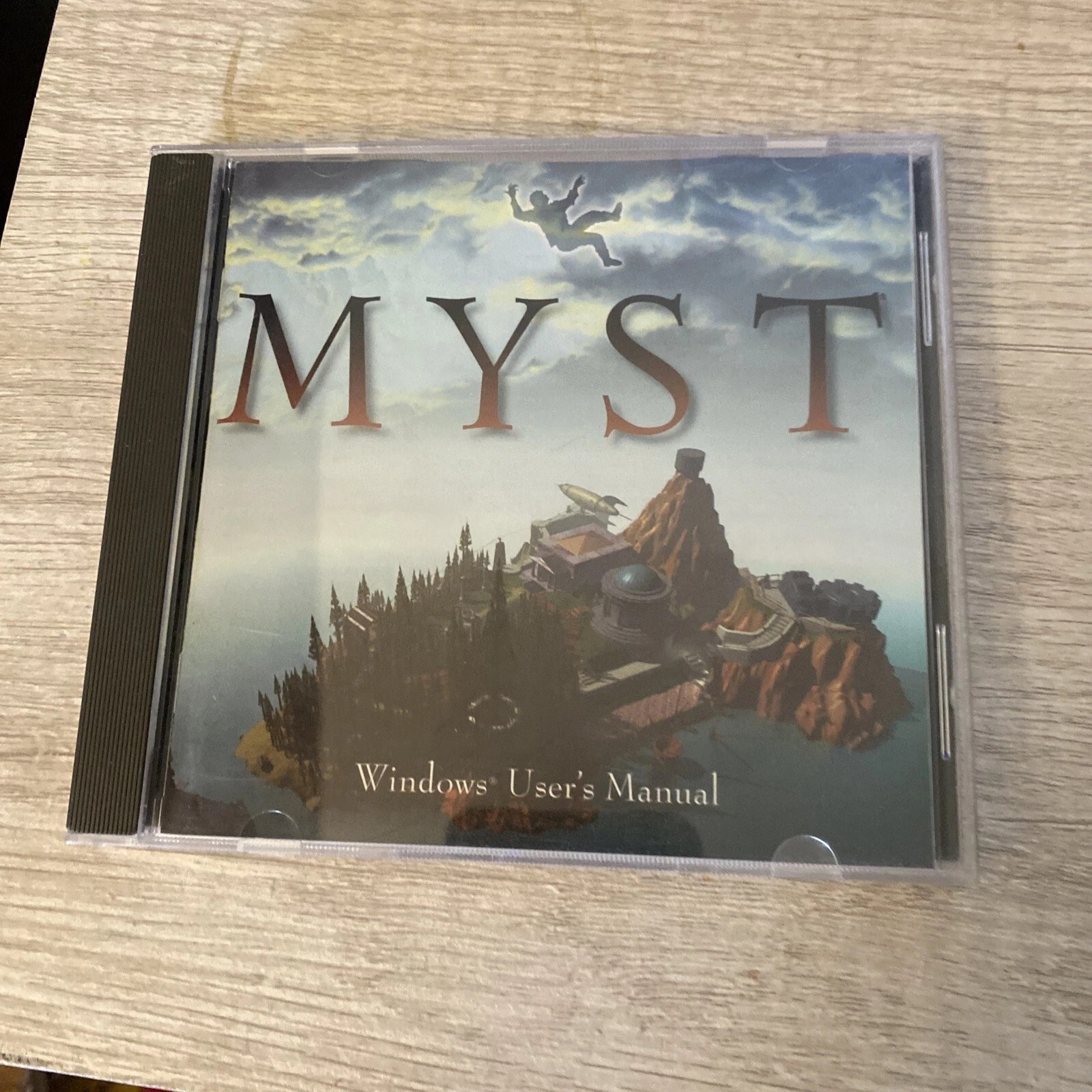 Myst PC CD-ROM Jewel Case, Disc + Manual 1993 Release