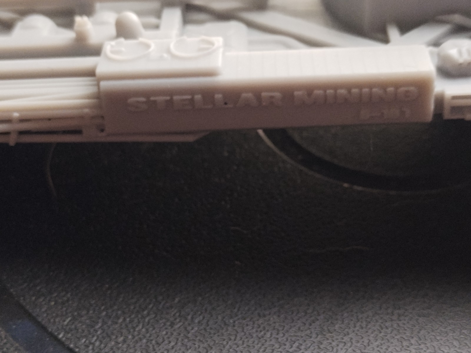 Battlestar Galactica Stellar Mining Ship 3D Resin Print 8.75"
