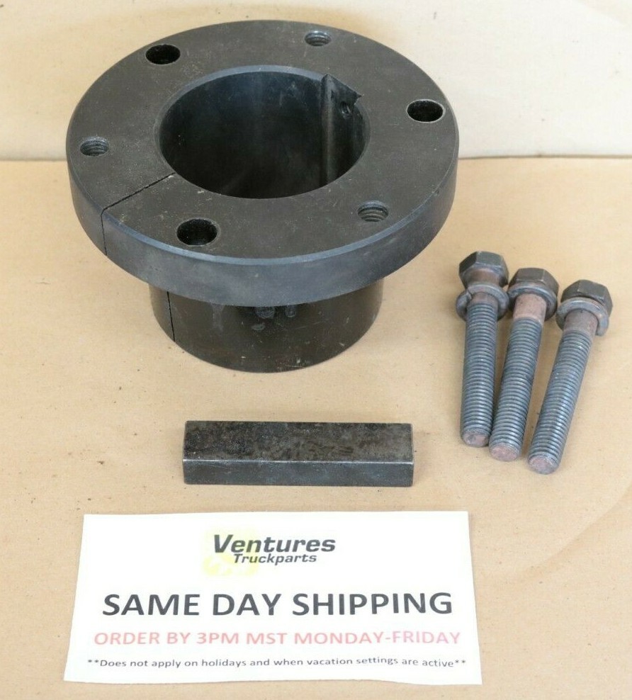 Quick Detachable Bushing F Series 3 1/2" Bore Dia 3 3/4" Length 7/8" Key Way