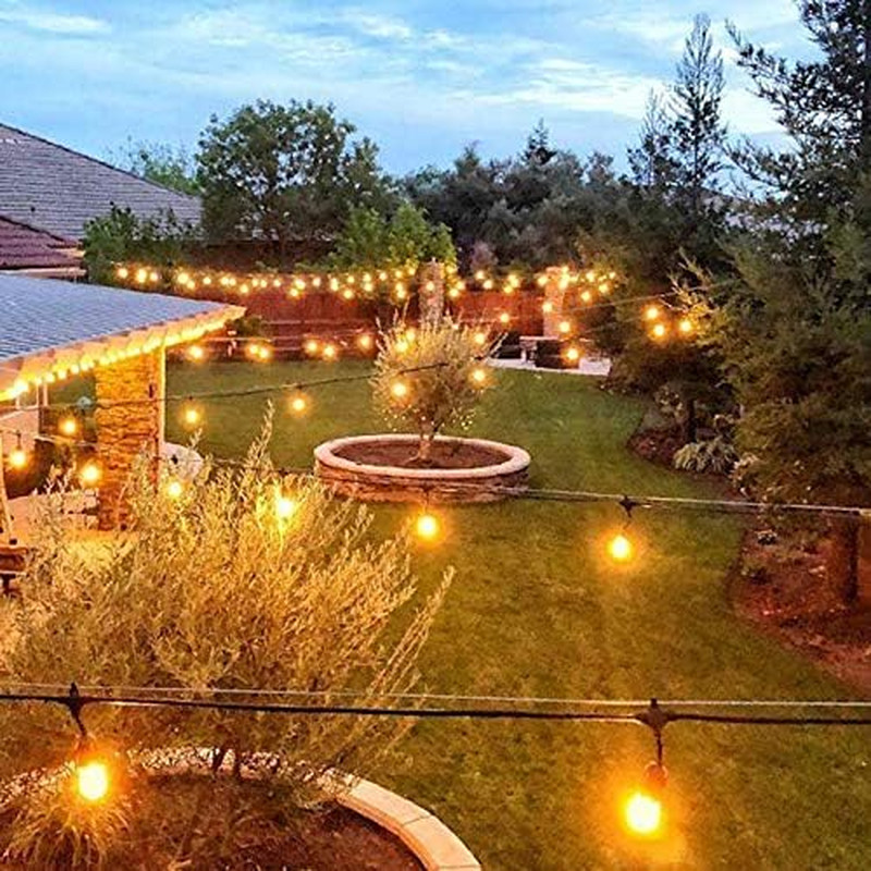 Shatterproof LED String Lights, Waterproof, Warm White 2200K, 70LM, E26 Base - 1