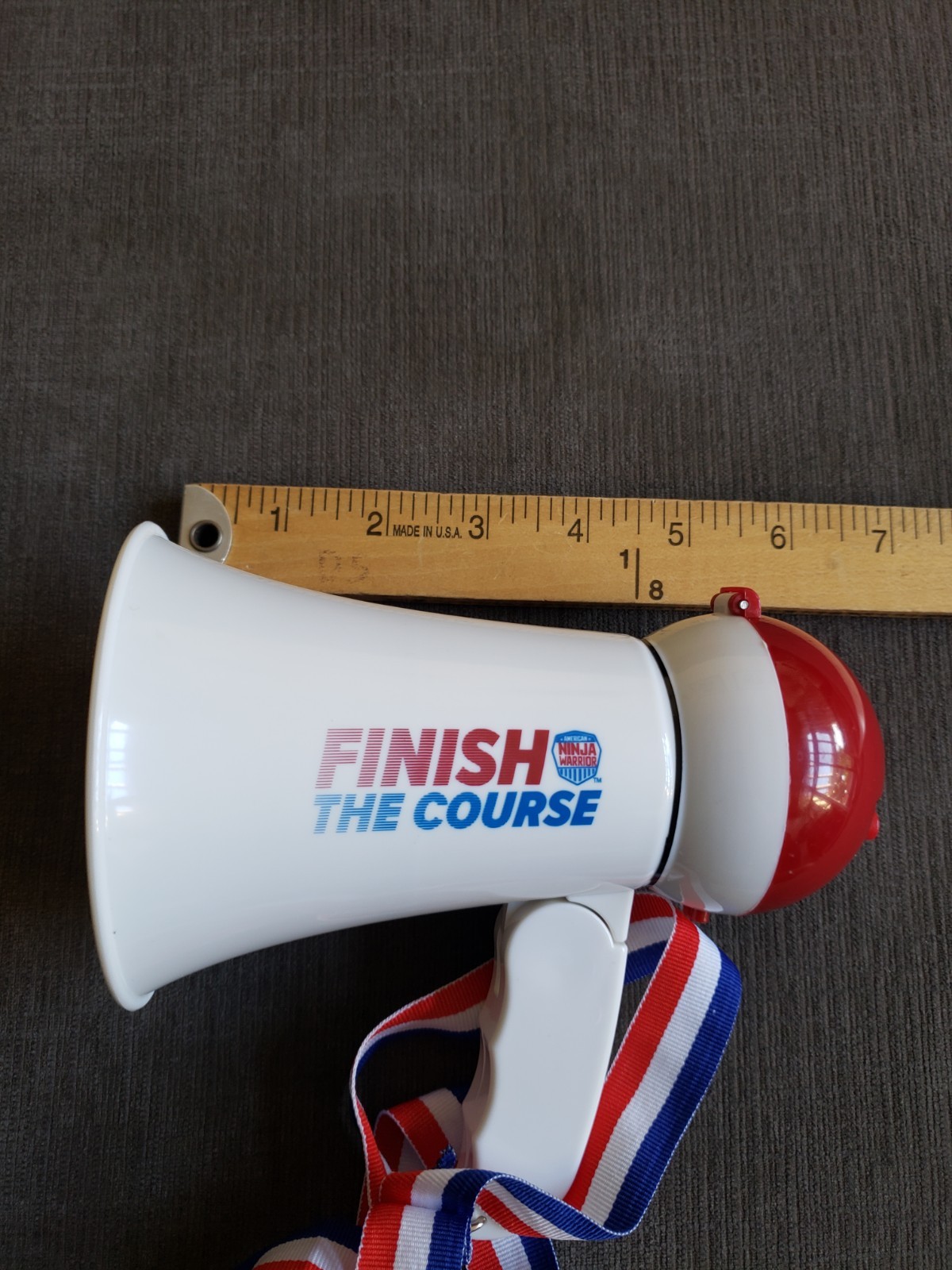 Mini Megaphone With Siren - American Ninja Warrior Edition - EXCELLENT CONDITION