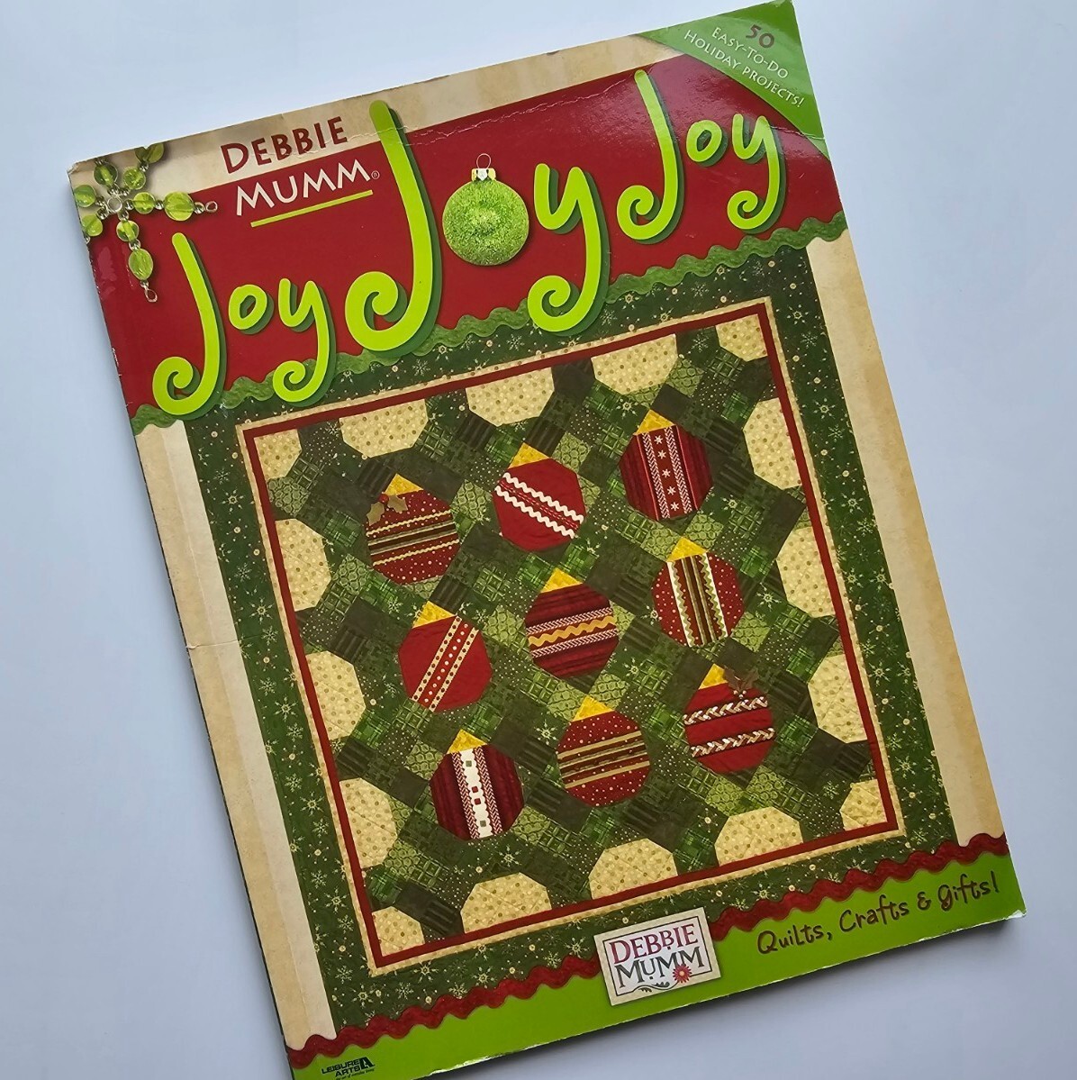 Debbie Mumm Joy Joy Joy Christmas Craft Quilting Patterns Book