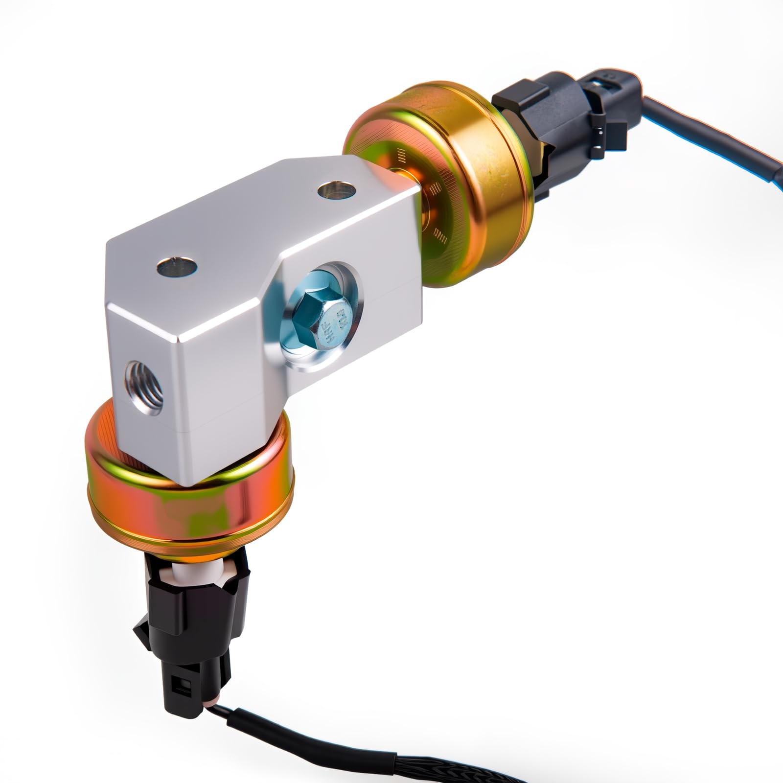CNRAQR LS Gen 3 Knock Sensor Relocation Brackets with Extension 3