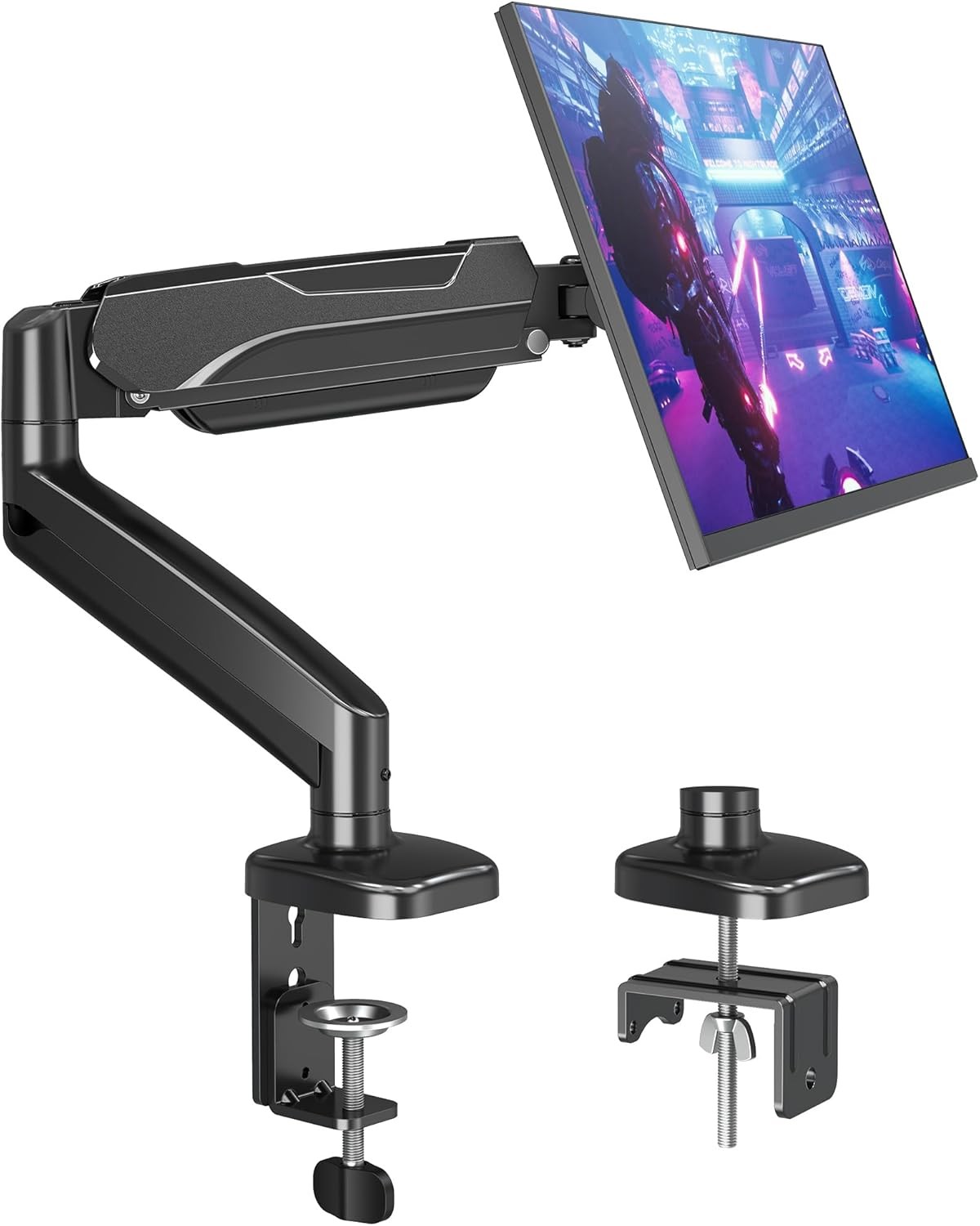 Pro-Line FSMA Flat Screen Monitor Arm Mounts to Accessory Uprights Black