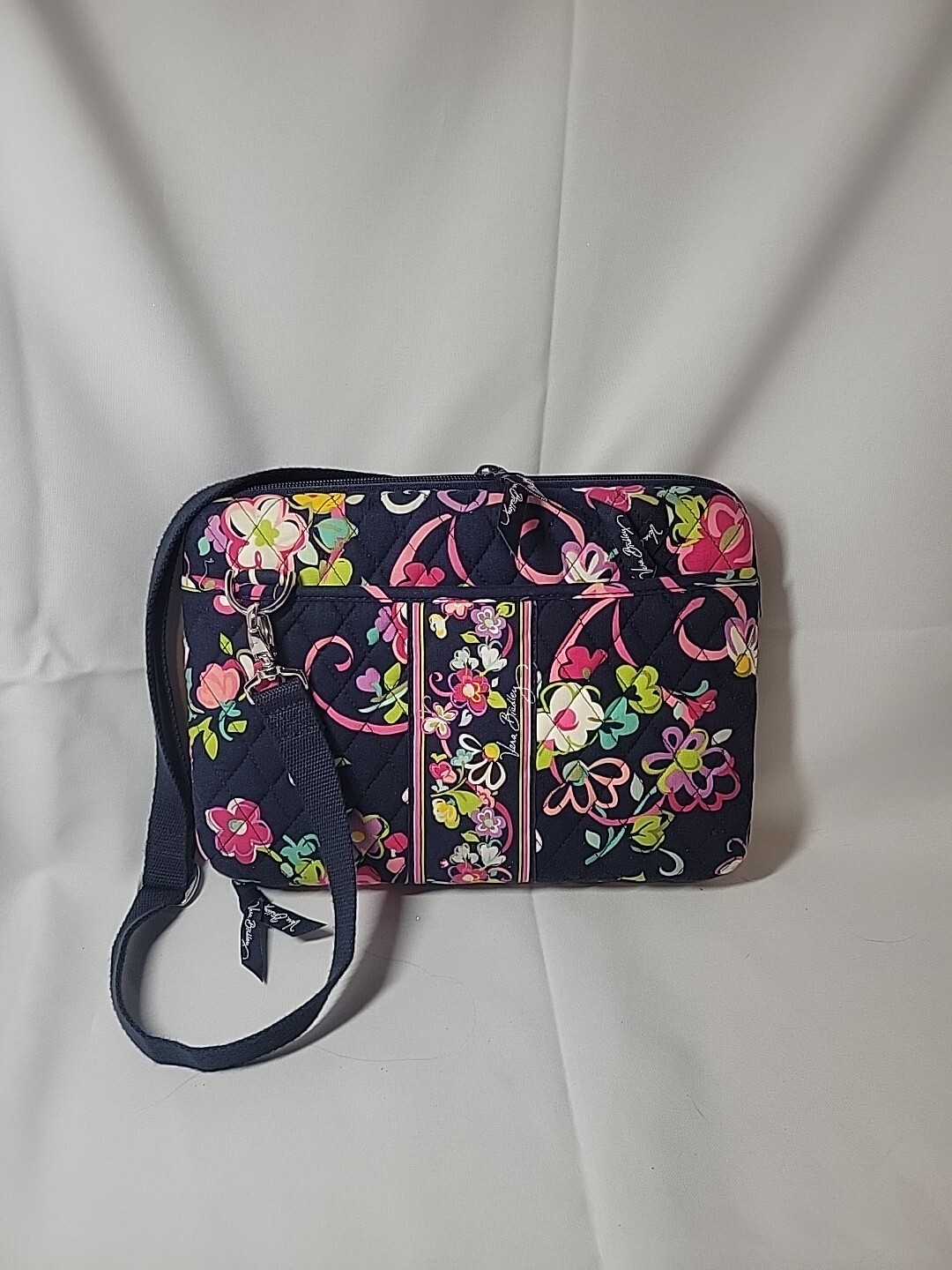 Vera Bradley Ribbons Mini Laptop Carring Case Multicolored Floral
