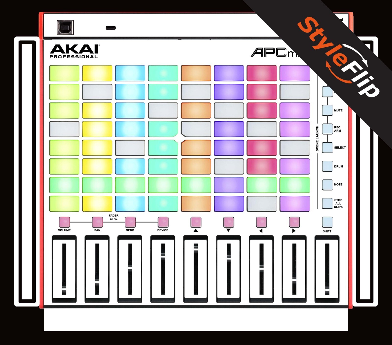 Akai APC Mini MK2 Skin | Color White | Protective Decal | StyleFlip Skins