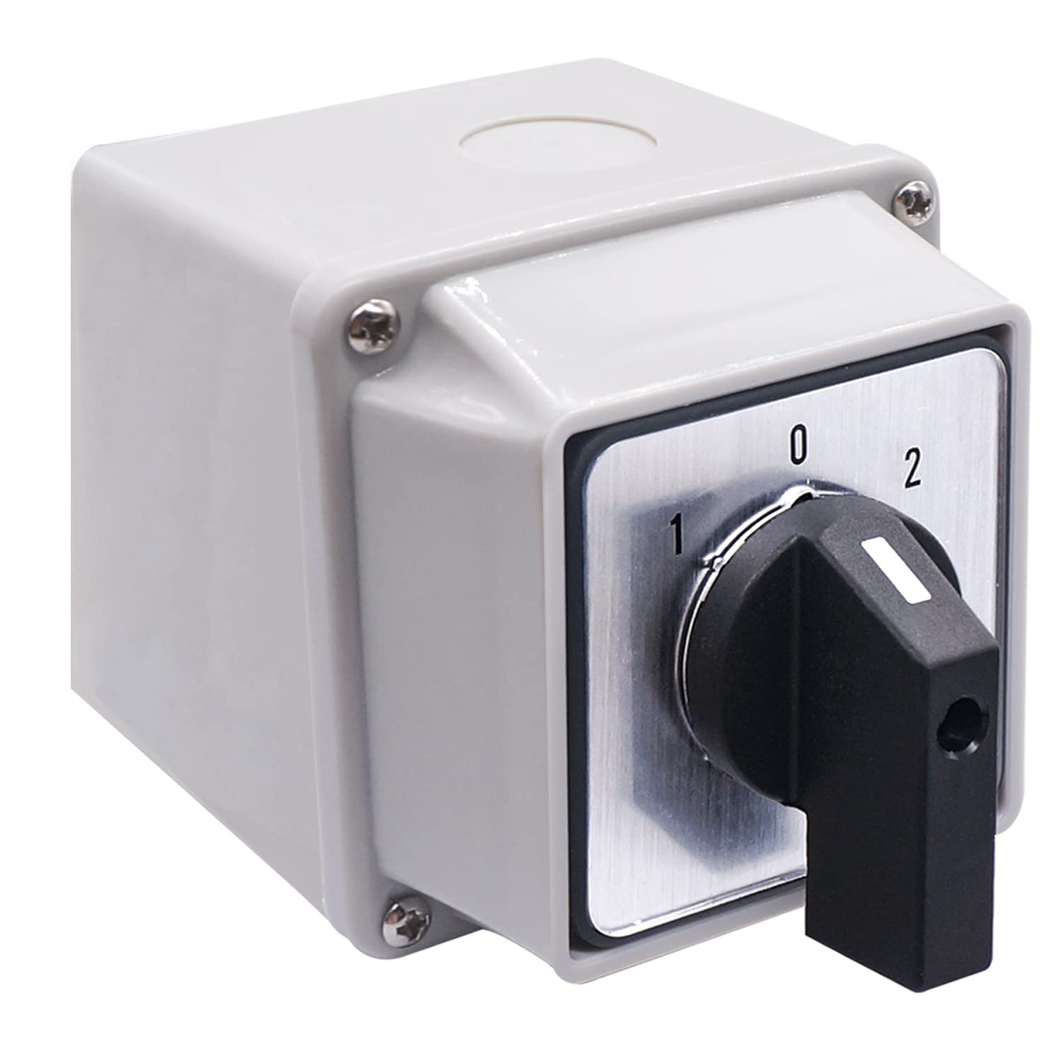 Changeover Switch 3 Position Selector Switch Box 8 Terminals 20A 550V Universal