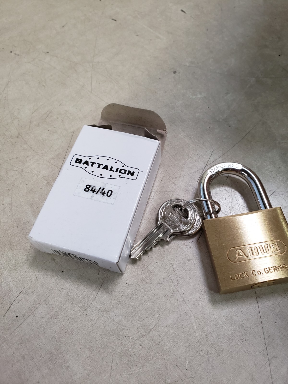 ABUS 48JR06 Keyed Padlock, 13/16 in Rectangle