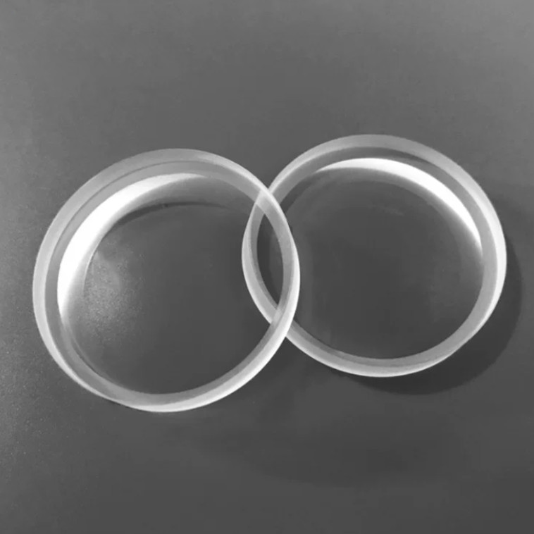 2pc 73mm Optical Glass Double Concave Lens Minifier Lens For Physics Experiment