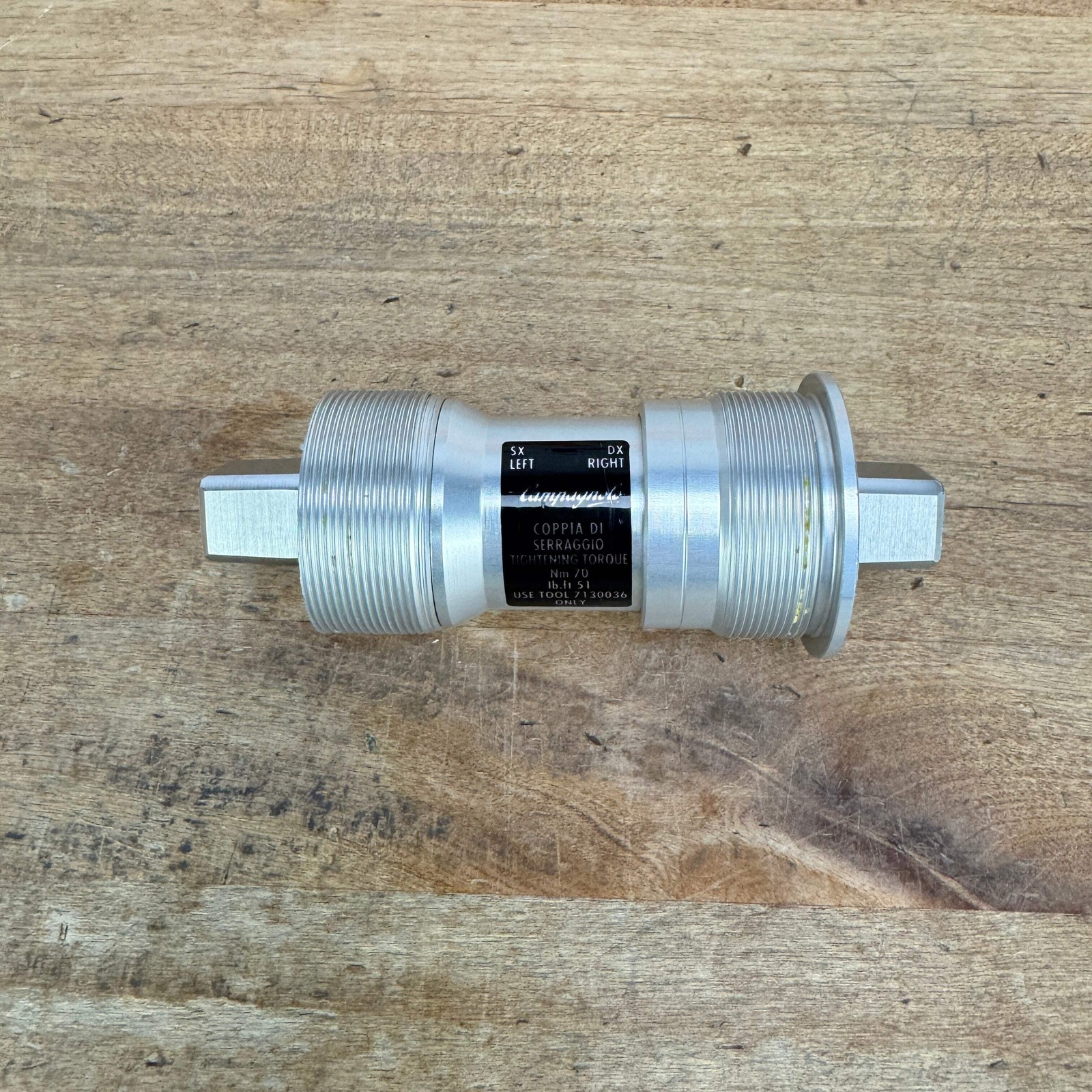 Campagnolo Chorus ITA Threaded 1.37 x 24t Square Taper 102mm Bottom Bracket 220g