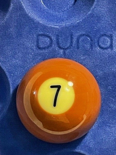 Replacement Dynasphere Gold 7 Pool Ball