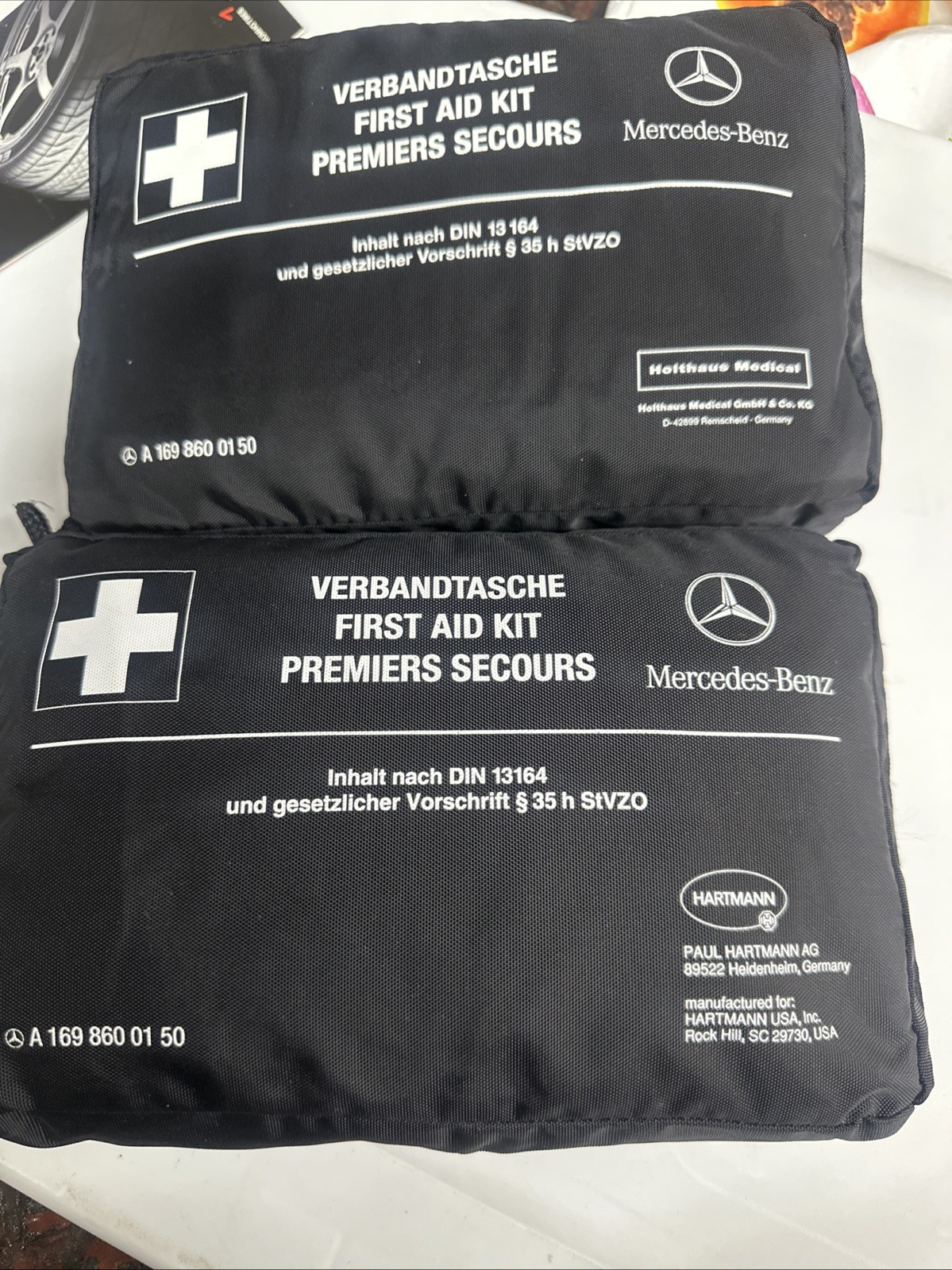 Mercedes-Benz-Medical Kit-NEW-Original Mercedes  1st Aid Medical Kit Lot Of 2