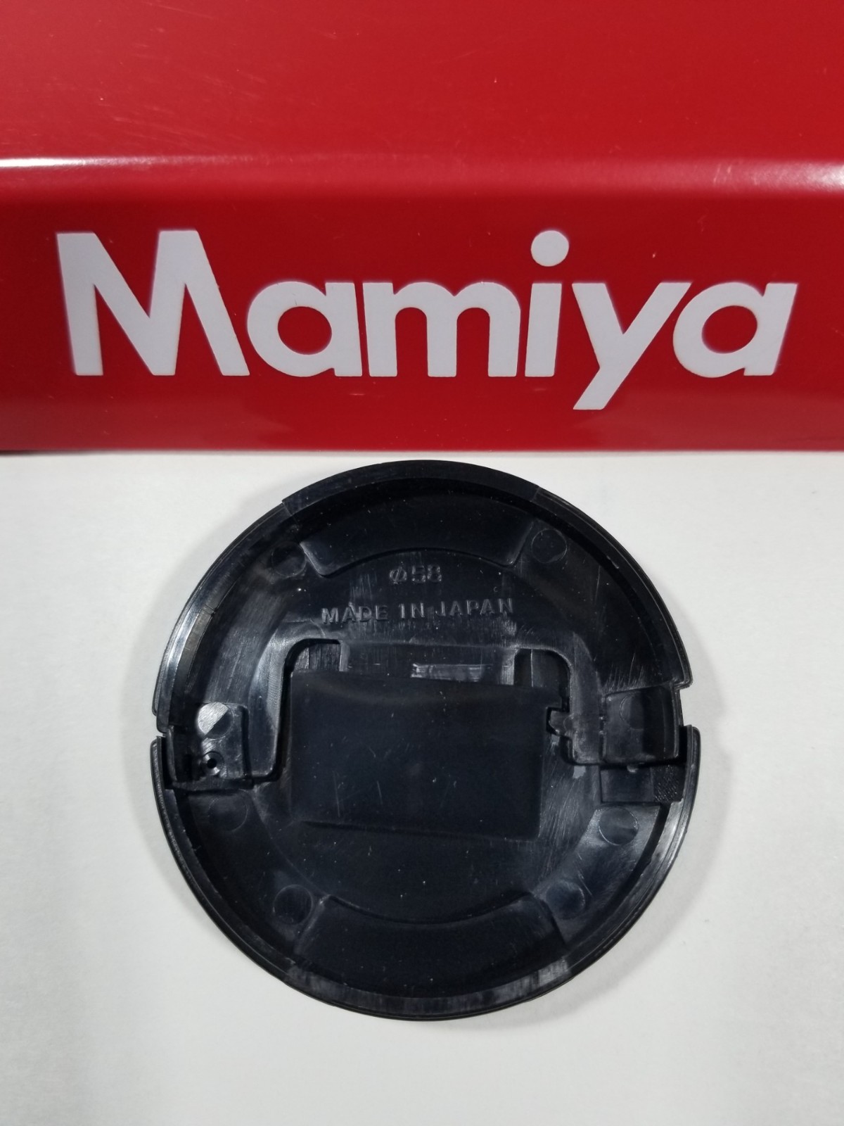 Mamiya 7 II / Mamiya 7 80mm, 65mm, 210mm FRONT LENS CAP ( 58mm diameter )